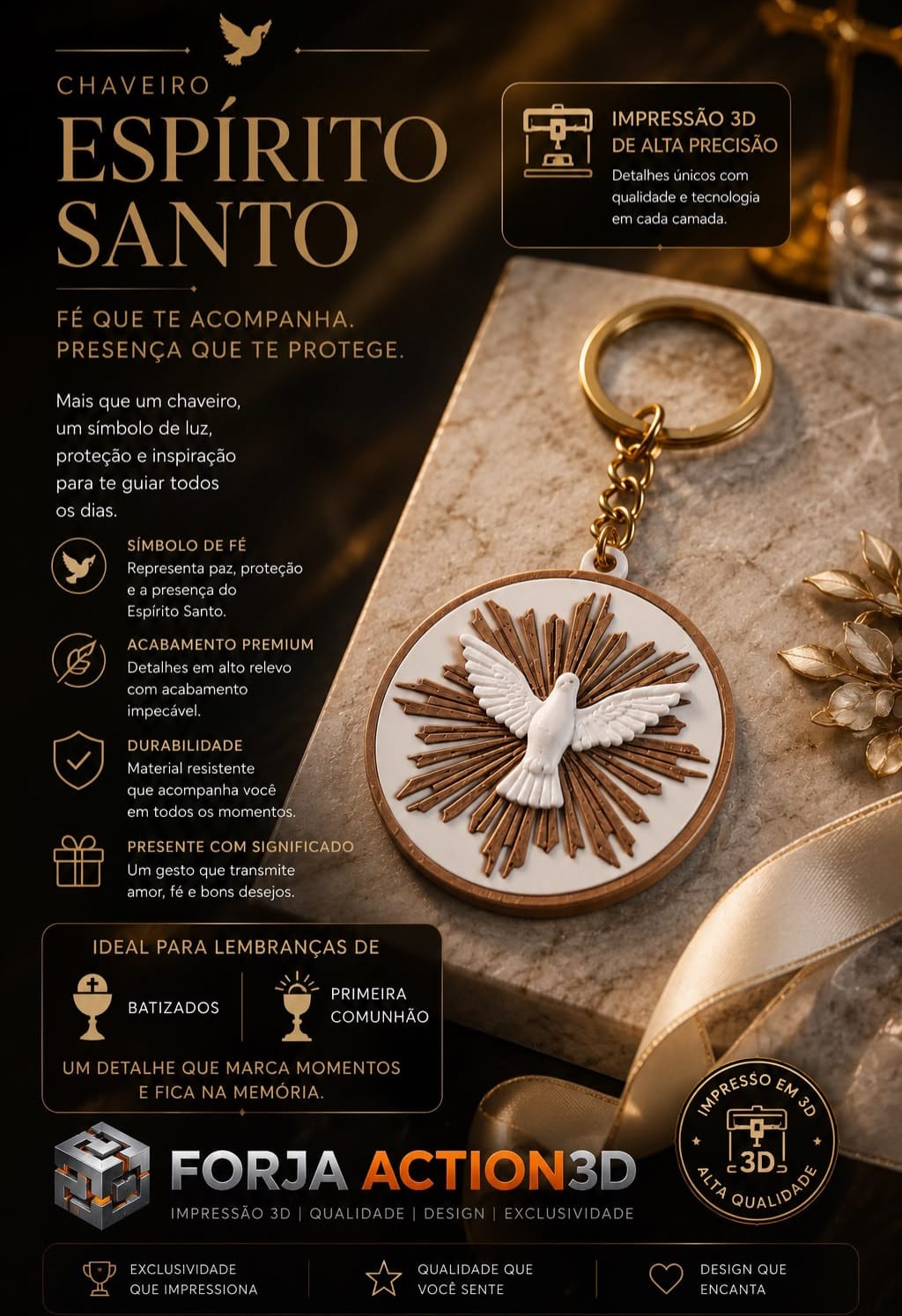 Chaveiro Espirito Santo